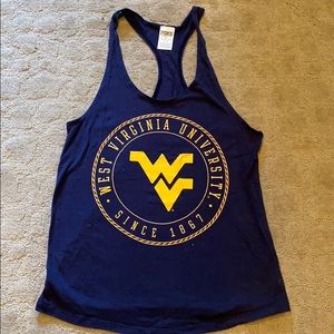 Victoria’s Secret PINK WVU tank top